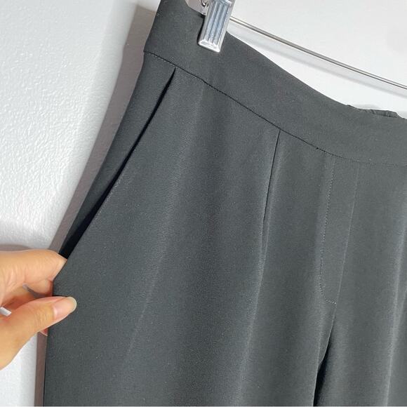 R | Label The Reset Black Elastic Stretch Pants High Rise Pull-on Large - Picture 3 of 8